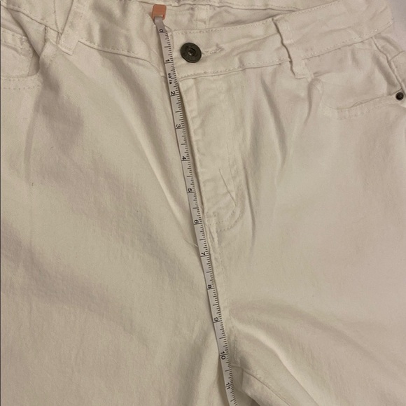 L&B white sequin flare jeans. Size 12 NWT - Picture 9 of 16